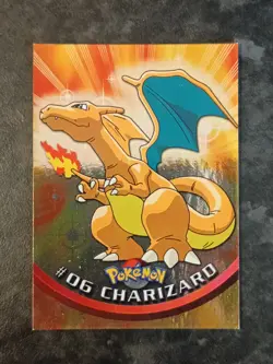 Charizard #06 Holofoil Topps Series 1 Pokemon Card - Image 1