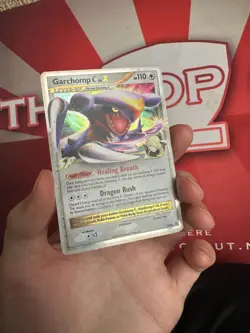 GARCHOMP C Lv.X DP46 Black Star TIN PROMO Diamond & Pearl HOLO Pokemon TCG card - Image 2