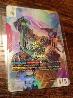 Gundam Card Game - Gfred GD03-035 LR++ English - Image 1