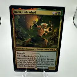 BUMI, UNLEASHED Mythic Rare Avatar: The Last Airbender Near Mint MTG 0211 - Image 1