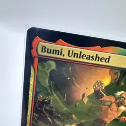 BUMI, UNLEASHED Mythic Rare Avatar: The Last Airbender Near Mint MTG 0211 - Image 2