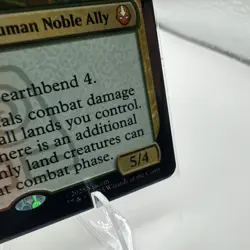 BUMI, UNLEASHED Mythic Rare Avatar: The Last Airbender Near Mint MTG 0211 - Image 5