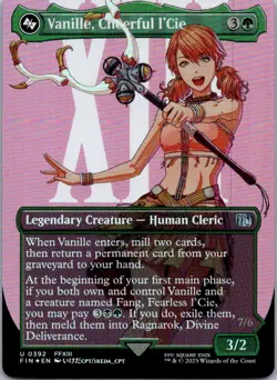 Vanille, Cheerful l'Cie (Borderless) U FINAL FANTASY 392 NM Foil - Image 1