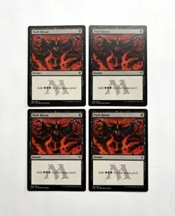 MTG MAGIC THE GATHERING 4X DARK RITUAL INSTANT MASTERS 25 BLACK ♨ - Image 1