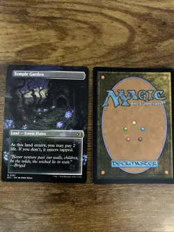 Temple Garden (Borderless) Regular And Temple Garden Foil Lorwyn Eclipsed MTG - Image 3