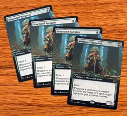 MTG 4x Venerated Rotpriest x4 - Extended Art - Phyrexia All Will Be One, English - Image 1