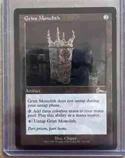 Grim Monolith Urza's Legacy Regular - Image 1