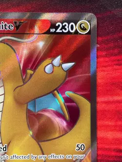 Dragonite V (Full Art) 191/203 Ultra Rare - Pokemon SWSH07: Evolving Skies - NM - Image 3