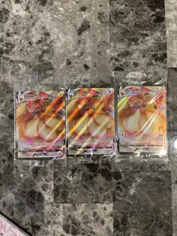 QTY 3 2021 Pokemon EEVEE VMAX SWSH087 Black Star Promos Shining Fates English - Image 1