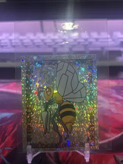 1998 Pokemon Merlin Series 1 Beedrill Holographic #S5 NM!! - Image 1