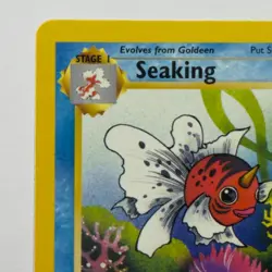 Pokemon TCG Seaking Jungle #46/64 WOTC Vintage 1999 1st Edition - Image 3