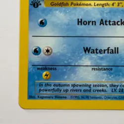 Pokemon TCG Seaking Jungle #46/64 WOTC Vintage 1999 1st Edition - Image 5
