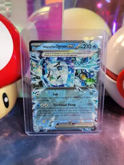 Wellspring Mask Ogerpon Ex 27/131 Pokemon TCG S&V Prismatic Evolutions DBL Rare - Image 1