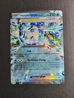 Wellspring Mask Ogerpon Ex 27/131 Pokemon TCG S&V Prismatic Evolutions DBL Rare - Image 2