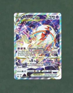 Deoxys VSTAR GG46/GG70 Crown Zenith: Galarian Gallery Holo Pokemon TCG NM - Image 1