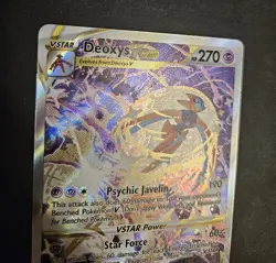 Deoxys VSTAR GG46/GG70 Crown Zenith: Galarian Gallery Holo Pokemon TCG NM - Image 3