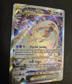 Deoxys VSTAR GG46/GG70 Crown Zenith: Galarian Gallery Holo Pokemon TCG NM - Image 4