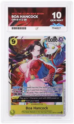 One Piece Boa Hancock SR OP14-112 The Azure Sea's Seven - ACE 10 - Image 1