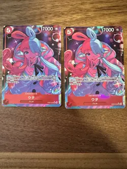 Uta (Alt Art) EB03-003 SR HOLO parallel/JAPANESE ONE PIECE Heroines Edition TCG - Image 1