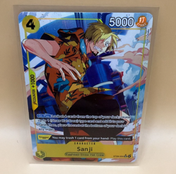 ONE PIECE TCG STARTER ST29-004 SANJI SR ALT ART - ENGLISH - PACK FRESH - Image 1