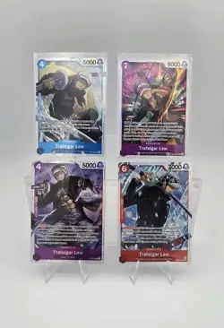 Trafalgar Law-SR- One Piece TCG- English- NM - Image 1