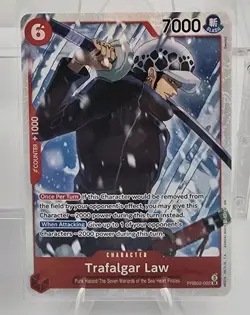 Trafalgar Law-SR- One Piece TCG- English- NM - Image 4