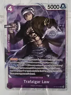 Trafalgar Law-SR- One Piece TCG- English- NM - Image 5