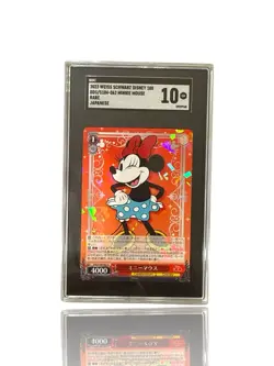 ‼2023 WEISS SCHWARZ JP DISNEY 100 MINNIE MOUSE DDS/S104-062 RARE GRADE 10!💨 - Image 1