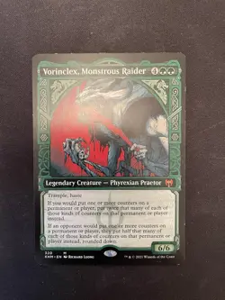 Magic the Gathering Vorinclex, Monstrous Raider Kaldheim MTG Card LP - Image 1