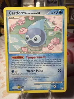 Pokemon TCG Castform Rain Form 49/146 Legends Awakened Uncommon card Normal - Image 1