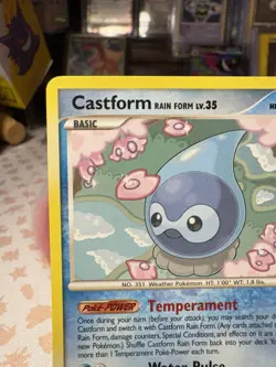 Pokemon TCG Castform Rain Form 49/146 Legends Awakened Uncommon card Normal - Image 2