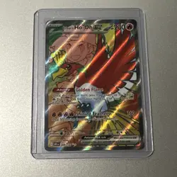 Ethan's Ho-Oh EX Full Art Ultra Rare Holo Card 209/182 Sv10: Destined Rivals - Image 1