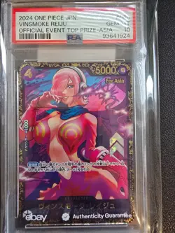 PSA 10 Vinsmoke Reiju OP06-069 Flagship Battle Top Prize One Piece Card Japanese - Image 1