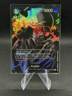 One Piece CCG Kuzan Character Card SP Holo OP10-082 5000 Power - Image 1