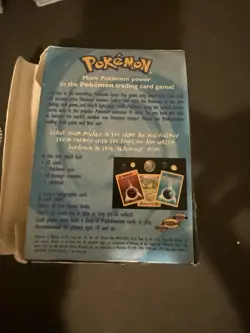 Pokemon 1999 Blackout Theme Deck WOTC 126 Total Card Base Set Chansey Coin Lot - Image 5