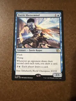 Faerie Mastermind R March of the Machine Magic the gathering card - Image 3