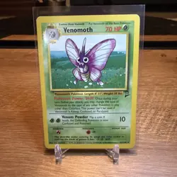 Venomoth 31/130 Base set 2 non holo Rare Vintage Wotc Pokemon Card - Image 1
