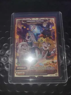 Gamersupps Crimson Festival VCard Promo Card - Image 1