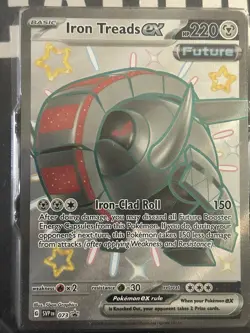 Iron Treads EX 073 S&V Black Star Promo Pokemon TCG Card NM Condition - Image 1