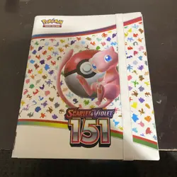 Pokemon TCG Scarlet & Violet 151 Binder – Official 9-Pocket Card Folder (Empty) - Image 1