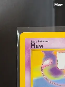 Pokemon TCG Mew #8 WOTC Promo Black Star Rare Non-Holo Card - Image 3