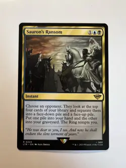 Sauron's Ransom - MTG The Lord of the Rings: Tales of Middle-earth - NM - Image 1