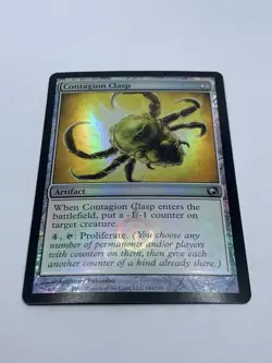 Contagion Clasp - Scars of Mirrodin - MTG - Foil UNC - Magic the Gathering - Image 2