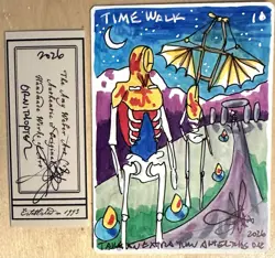 MTG ARTIST PROOF WB Ornithopter Time Walk AP Sketch Art Amy WEBER Magic - Image 1
