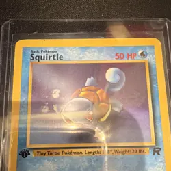 Pokemon Squirtle 68/82 Team Rocket 1st Edition Regular Common 50 HP - Image 3