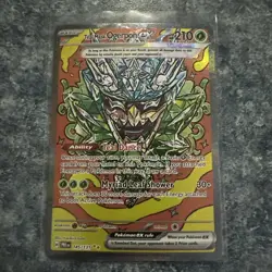 Pokemon Teal Mask Ogerpon ex 145/131 Sv: Prismatic Evolutions Holo - Image 1