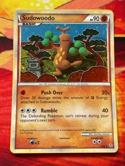 Sudowoodo 9/95 Holo Rare - Pokemon Unleashed - NM/LP+ - Image 1