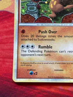 Sudowoodo 9/95 Holo Rare - Pokemon Unleashed - NM/LP+ - Image 4