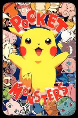 Pikachu Televi Kun Red Pokemon Japanese ~ HP Creased - Image 2
