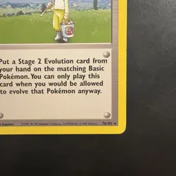 Vintage Non-Holo Rare Pokemon Breeder 76/102 Base Set WotC 1999 - Image 4